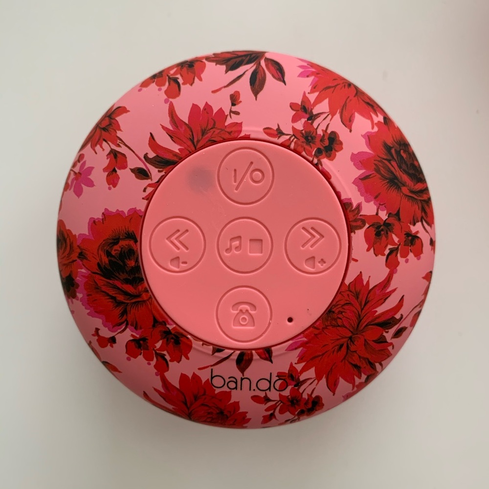 Bluetooth Shower Speaker - Pretty floral